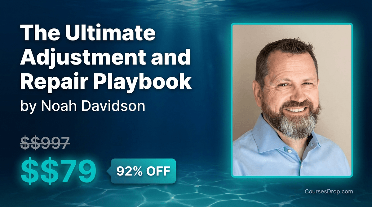 The Ultimate Adjustment and Repair Playbook